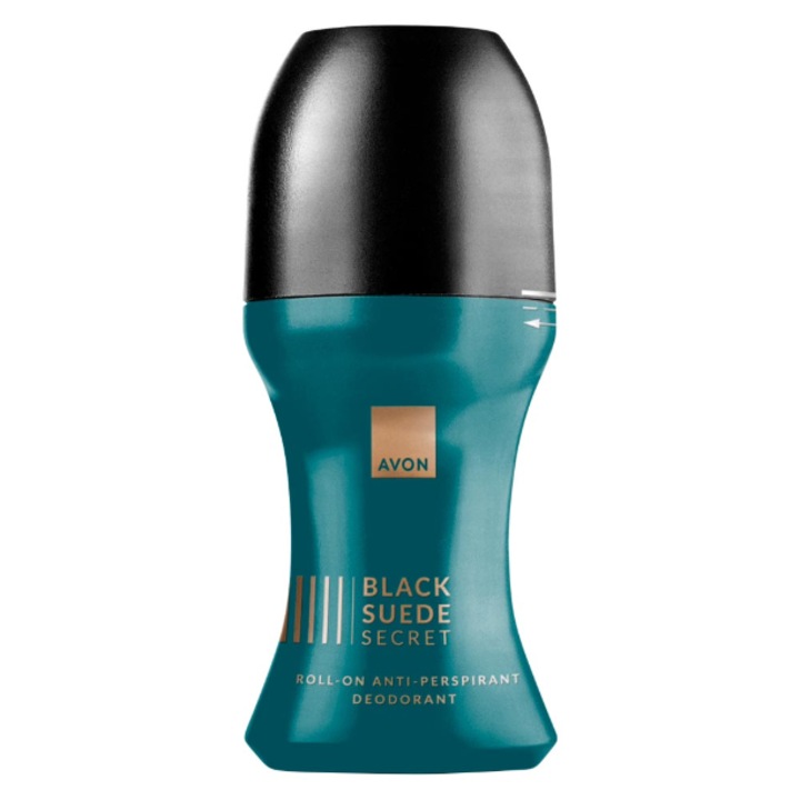 Roll-on dezodor Avon Black Suede Secret, 50 ml
