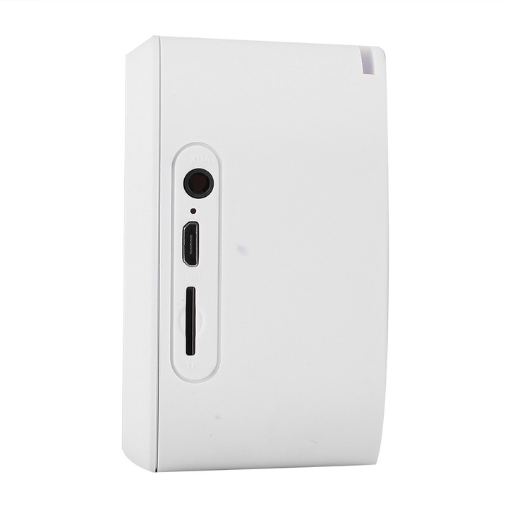 Boxa Bluetooth cu Ceas Digital, Jormftte, Neagra, 14.3x4.5x7.5cm, Functie Alarma, Redare Muzica 4-6h