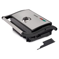 Sandwich Maker si Grill, Biovita PANINI-LIGHT, 1500W, Placi Ceramice, Temperatura Ajustabila