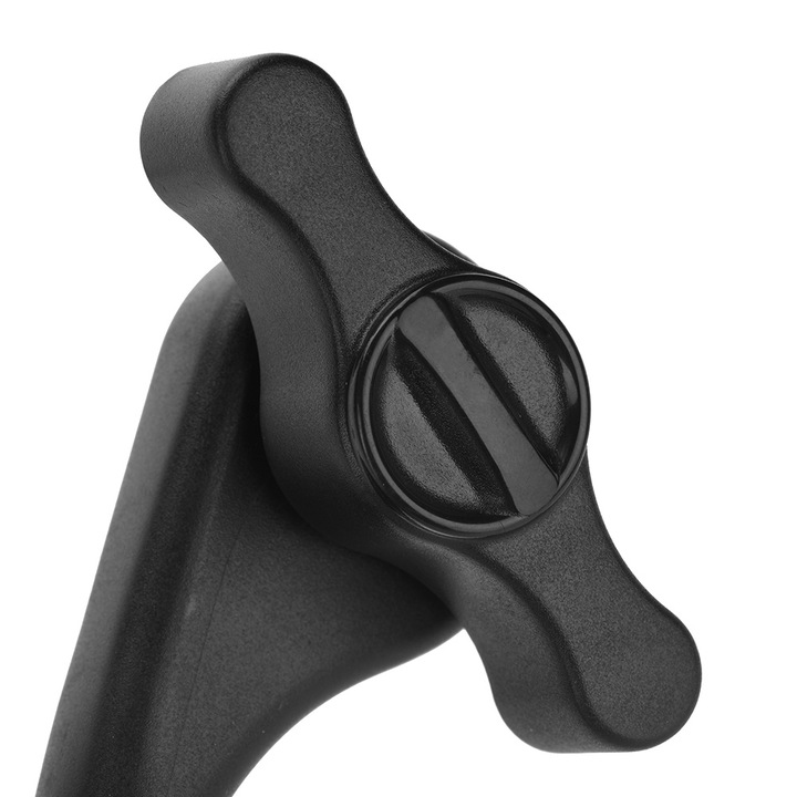 Jormftte konzervnyitó, kézi, sima élekkel, ergonomikus fogantyúval, fekete, 20,5cm