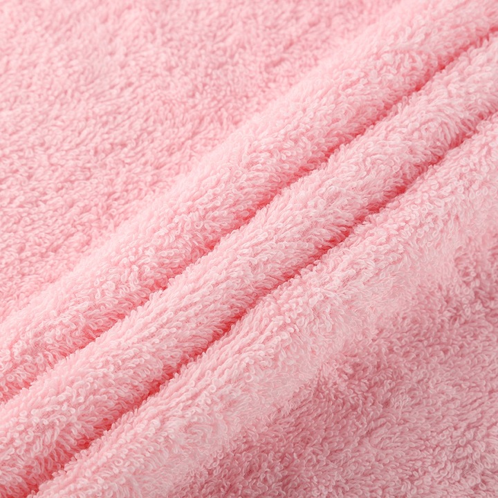 Jormftte fürdőlepedő, pamut, nedvszívó, puha, rózsaszín, 33x74cm