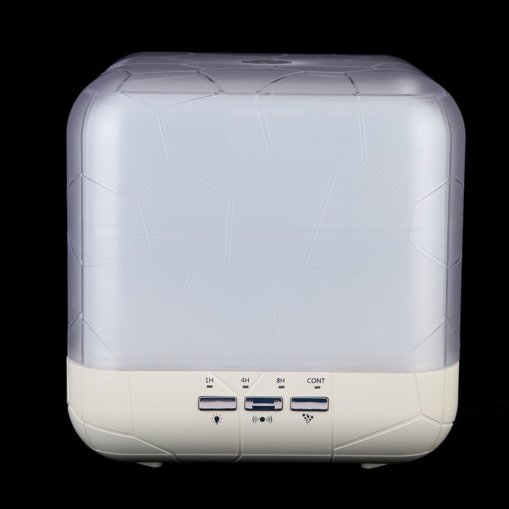 Jormftte ultrahangos párásító, 1000 ml-es űrtartalom, intelligens érzékelő, környezeti fény, fehér, 180x181x183 mm