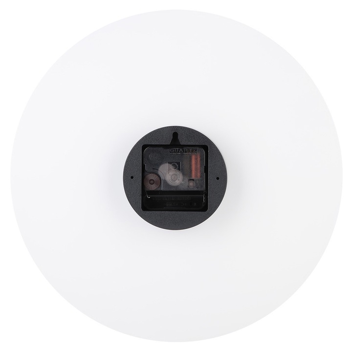 Jormftte falióra, minimalista design, MDF, fekete diófa textúra, átmérő 30cm