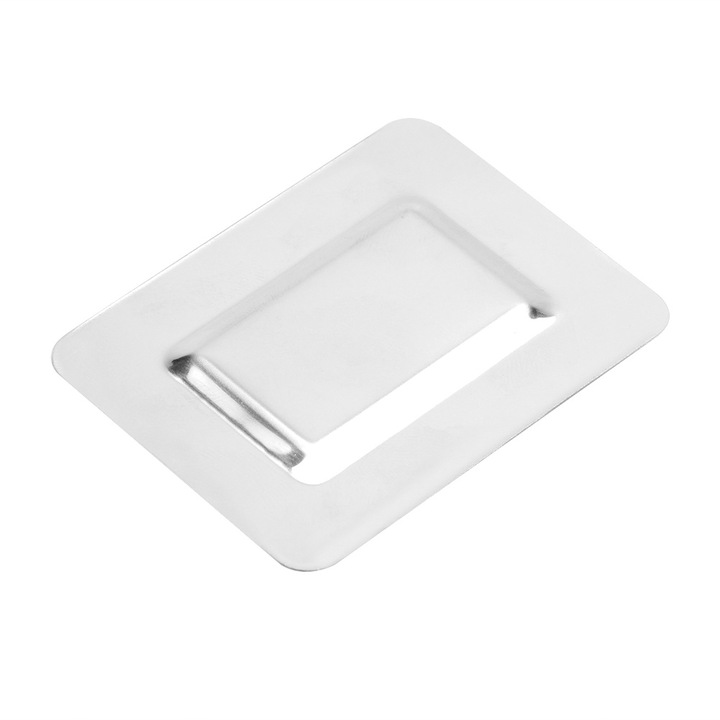 304 rozsdamentes acél teafőző, kis ház forma, ezüst