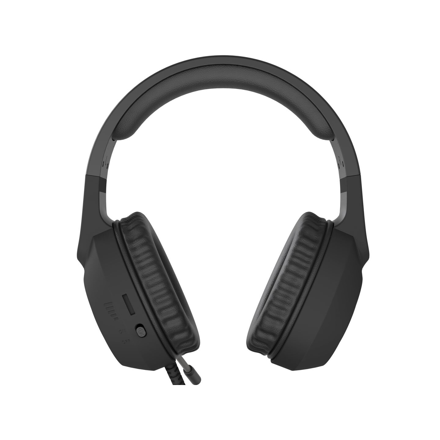 Casti cu fir Sandberg BossBlaster, microfon, RGB, negru, 2m