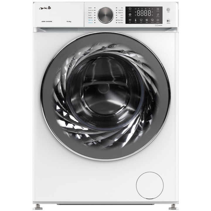 Перална машина Arielli AWM-10455RW, Клас A, Бяла, Капацитет 10 кг