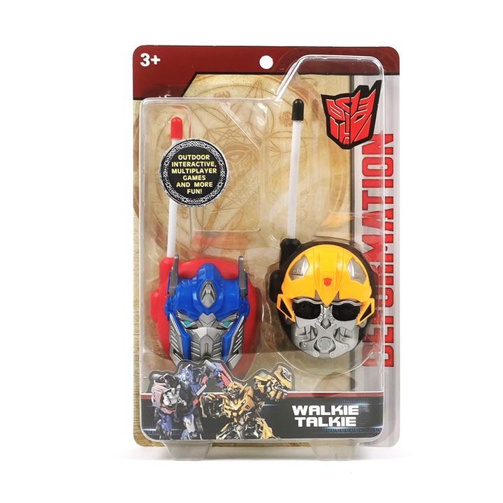 Baby Walkie Talkie, Transformers, Optimus Prime és Bumblebee Mars