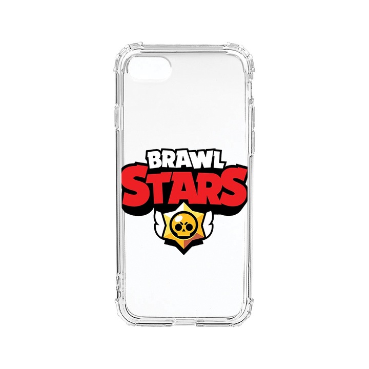 BestCase Anti Shock 1.5MM telefontok, kompatibilis modell Apple iPhone SE 3 / iPhone SE 2 / iPhone 8 / iPhone 7, Brawl Stars, Air-Cushion technology, AS 1610