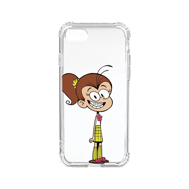 BestCase Anti Shock 1.5MM telefontok, kompatibilis modell Apple iPhone SE 3 / iPhone SE 2 / iPhone 8 / iPhone 7, The Loud House - Luan, Air-Cushion technology, AS 1624