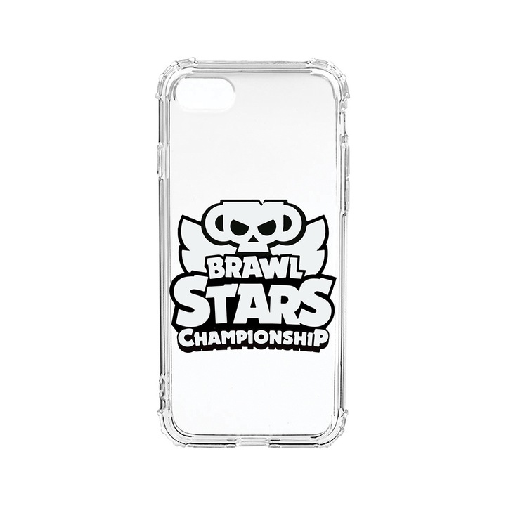 Силиконов калъф BestCase за Apple iPhone SE 3 / iPhone SE 2 / iPhone 8 / iPhone 7, Brawl Stars ChampionShip, Air-Cushion Technology, 1.5MM, Anti Shock, AS 1686