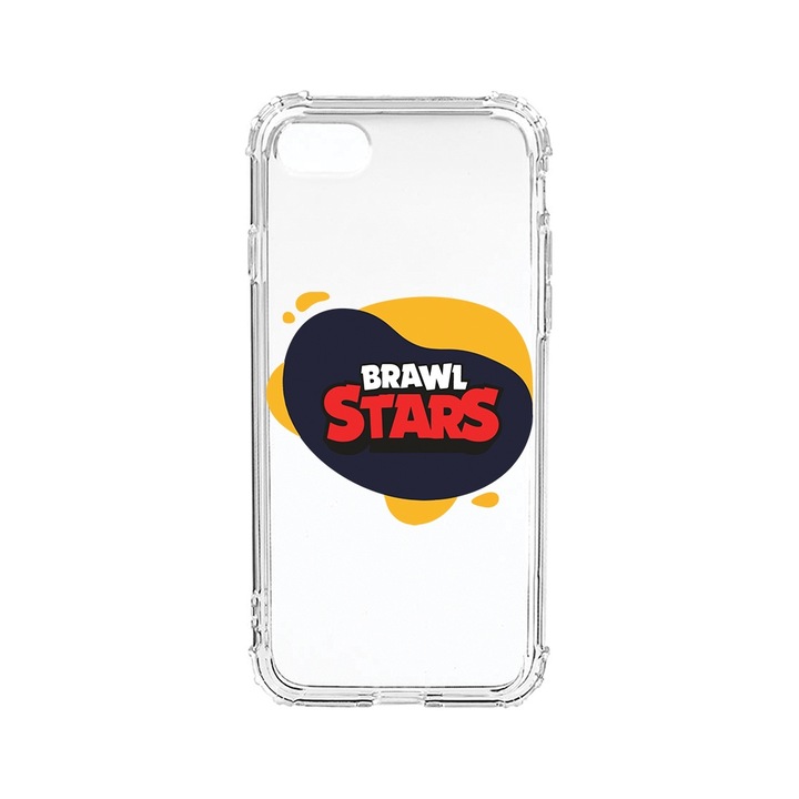 Силиконов калъф BestCase за Apple iPhone SE 3 / iPhone SE 2 / iPhone 8 / iPhone 7, Brawl Stars, Air-Cushion Technology, 1.5MM, Anti Shock, AS 1684