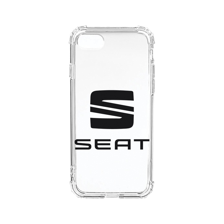 BestCase® Husa Anti Shock 1.5MM, compatibila cu Apple iPhone SE 3 / iPhone SE 2 / iPhone 8 / iPhone 7, Logo Seat, Air cushion Technology, AS 1760