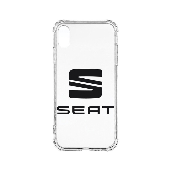 BestCase® Husa Anti Shock 1.5MM, compatibila cu Apple iPhone XS / iPhone X, Logo Seat, Air cushion Technology, AS 1760