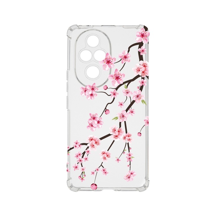 Husa pentru Honor 200 5G, BestCase® Anti Shock 1.5MM, Japan Cherry tree, Air Cushion Technology, Protectie camera, ecran si colturi, AS 1475