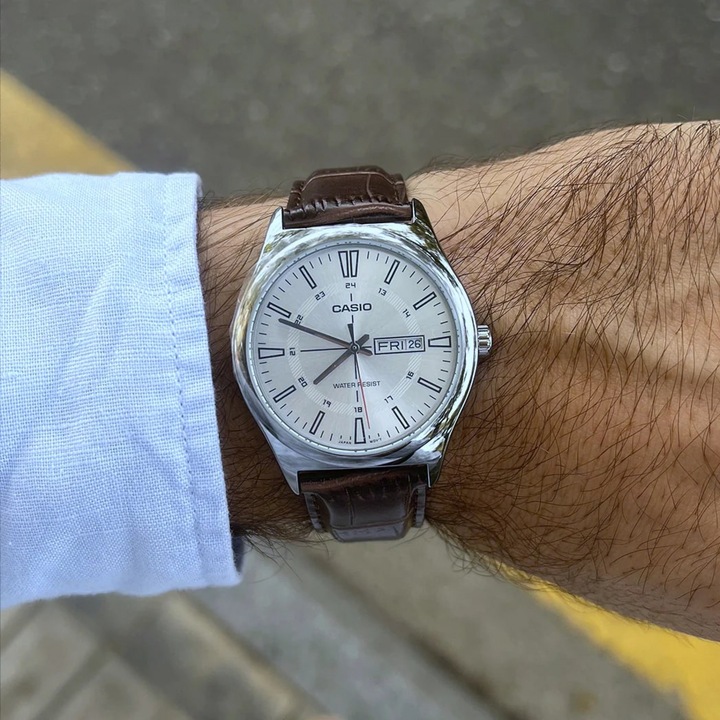 Мъжки часовник Casio, Collection MTP-V0 MTP-V006L-7CUDF, Аналогов