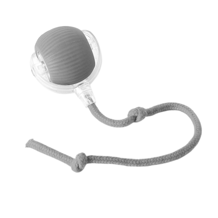 Intelligens interaktív macskajáték, többszínű PC szilikon motoros guruló labda, 3 mozgási mód, USB töltés, ásás