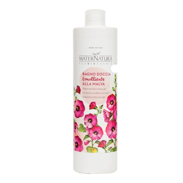 Bőrpuhító tusfürdő 500ml mályva kivonattal, Maternatura