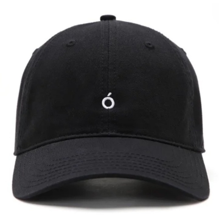 Sapca baseball unisex, Negru, COMODA, din bumbac, ajustabila, stil vintage