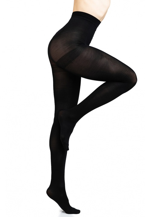 Микрофибърен черен дамски чорапогащник Terri Mone 60 DEN, Черен