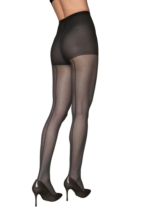 Dres, Petra-Elisa, SELECT cu model Indila, Lycra 15 DEN, Negru