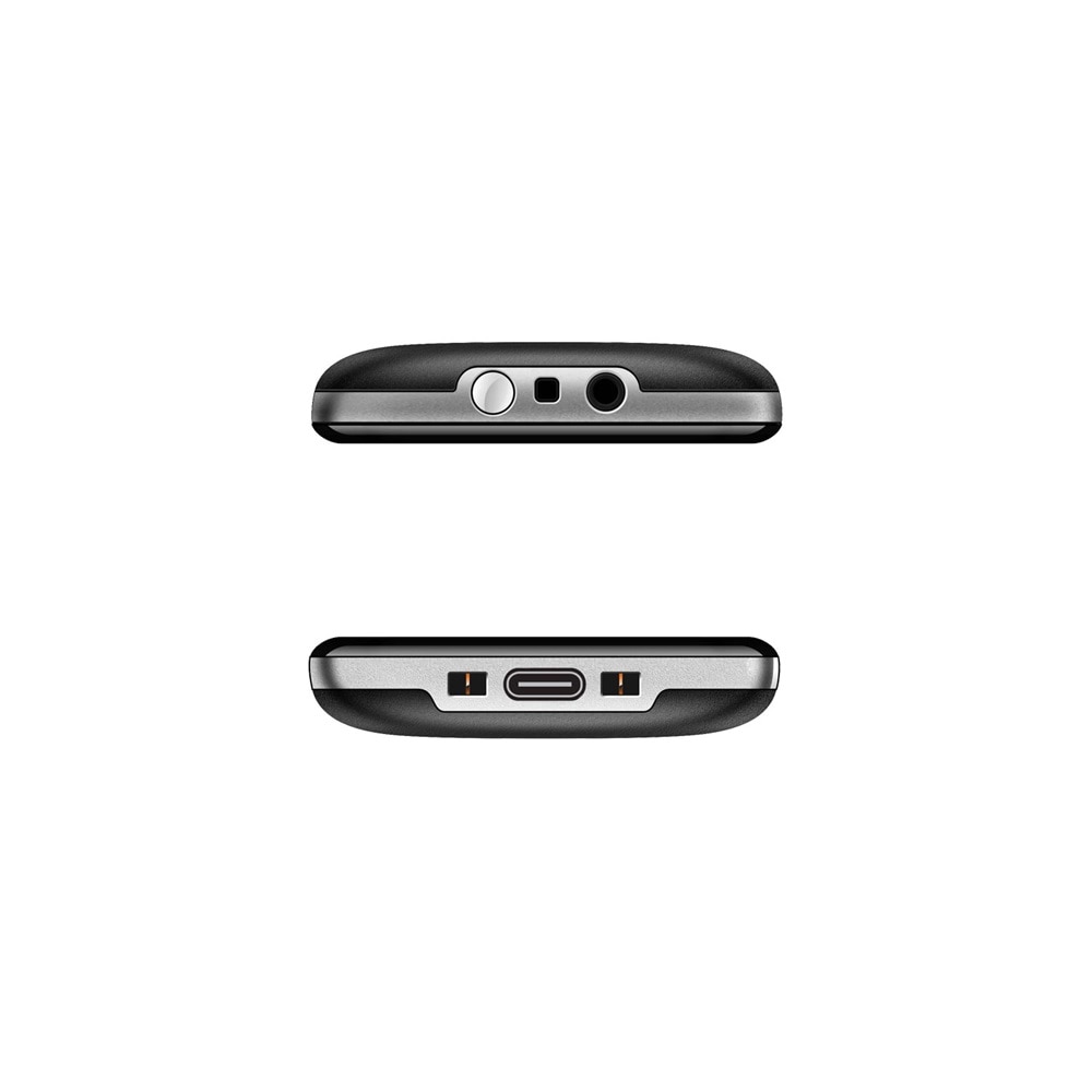 EVOLVEO EasyPhone XR, telefon mobil pentru seniori cu suport de incarcare, negru