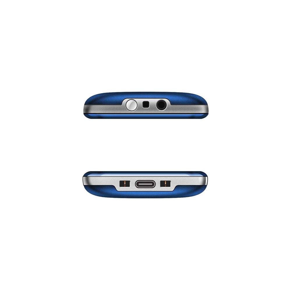 EVOLVEO EasyPhone XR, telefon mobil pentru seniori cu suport de incarcare, albastru