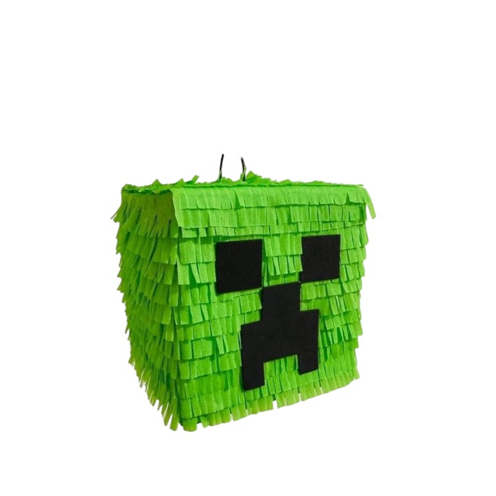 Pinata Creeper / Pinata MineCraft 32 cm + Bata