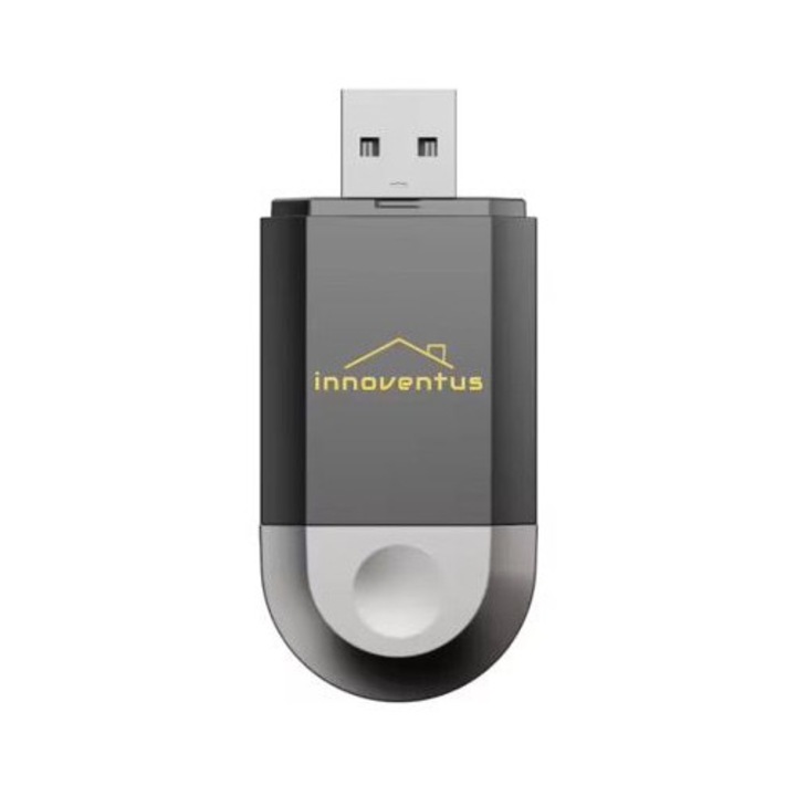 Adaptor CarPlay Wireless si Android Auto Wireless INNOVENTUS®, Compatibil iPhone si Android, USB si USB-C, Reconectare Automata