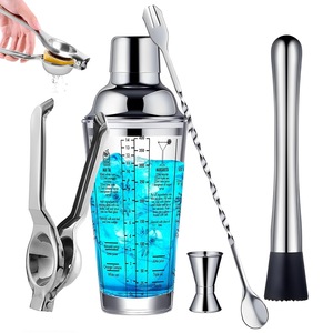 Arendo Protein Shaker con Cannuccia 800ml