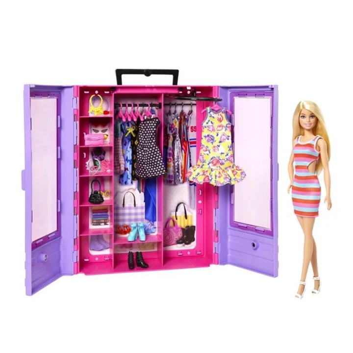 Гардероб с дрехи Barbie Fashion