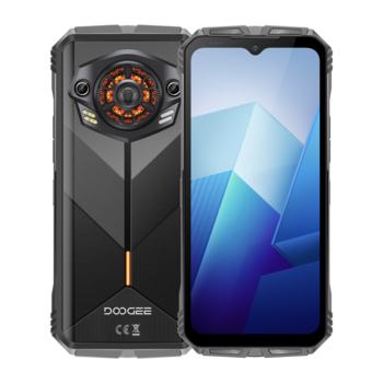 Telefon mobil DOOGEE S Punk, 16GB RAM + 256GB ROM, 10800mAh, 4W difuzor, IP68/IP69K, Dual SIM, 4G, negru Telefon mobil DOOGEE S Punk, 16GB RAM + 256GB ROM, 10800mAh, 4W difuzor, IP68/IP69K, Dual SIM, 4G, negru