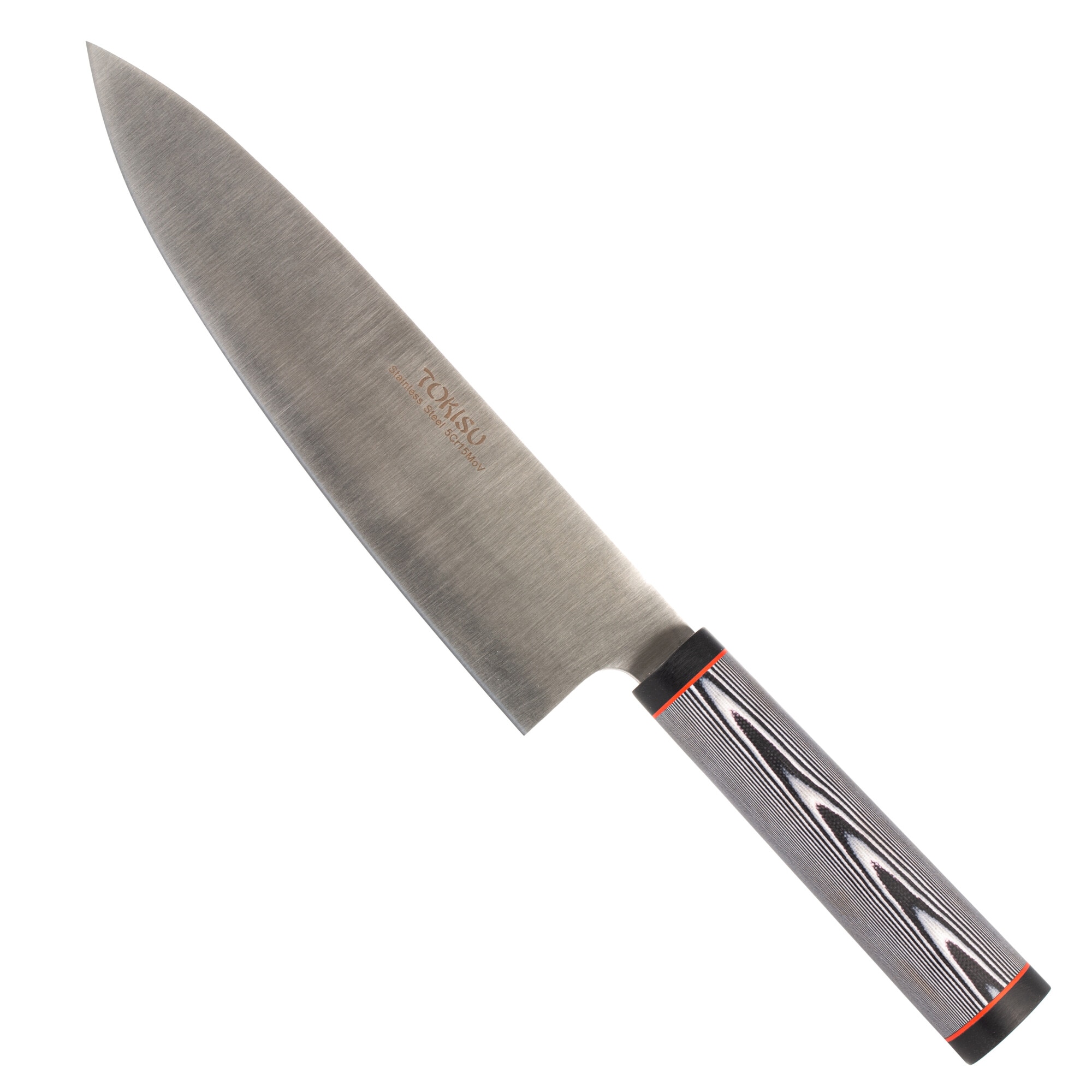 Cutit de bucatarie japonez Tokisu Gyuto 21.5 cm lama, maner zebra Cutit de bucatarie japonez Tokisu Gyuto 21.5 cm lama, maner zebra