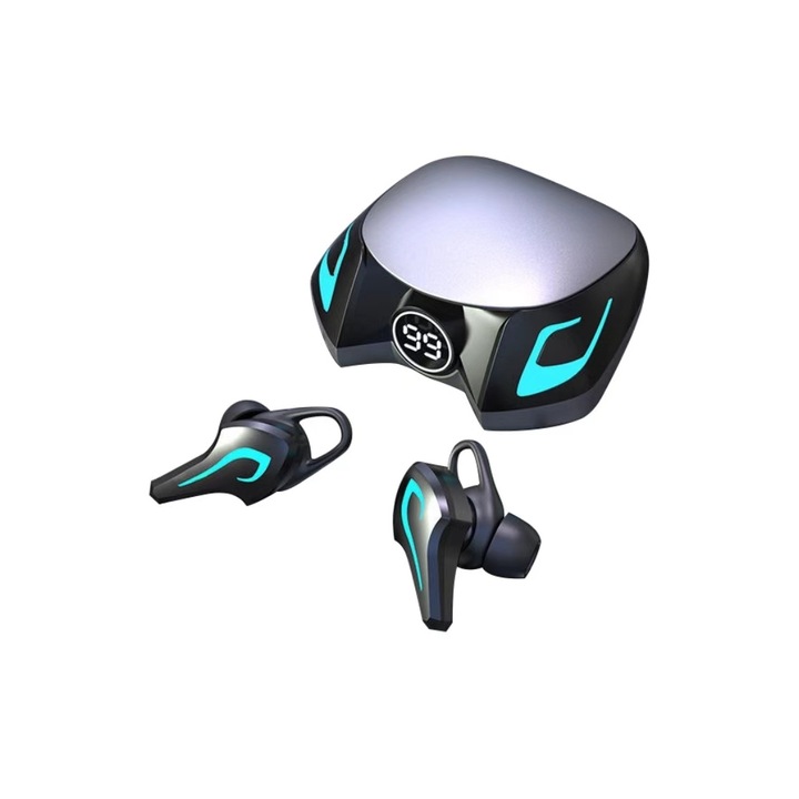 K8 vezeték nélküli fejhallgató, Bluetooth 5.2, IPX5 vízálló, többszínű