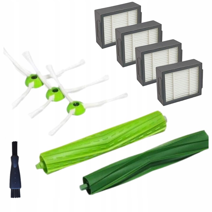 Комплект четкови филтри за Irobot Roomba E5 E6 E7 I7 Fi3+ I4+ I6+ I8+ E5 E6