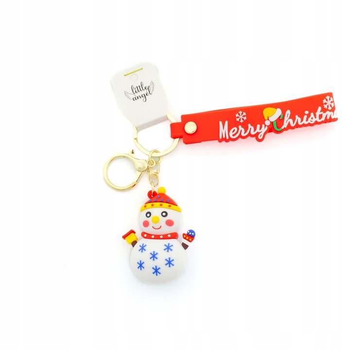 Ключодържател, Ангелче, B1260, Коледа, многоцветен