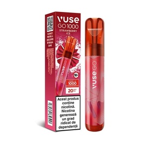 Tigara electronica Vuse GO 700 Strawberry Ice 20mg/ml - eMAG.ro