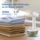 Aparat de calcat vertical, fier de calcat portabil Lehnedar®, 1800W, 2 setari de abur, rezervor de apa detasabil 350ml, auto oprire, 30 gr/min, talpa ceramica, alb