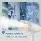 Aparat de calcat vertical, fier de calcat portabil Lehnedar®, 1800W, 2 setari de abur, rezervor de apa detasabil 350ml, auto oprire, 30 gr/min, talpa ceramica, alb