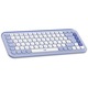 Безжична клавиатура Logitech POP ICON KEYS, Bluetooth, 3 Way Easy-Switch, Lilac