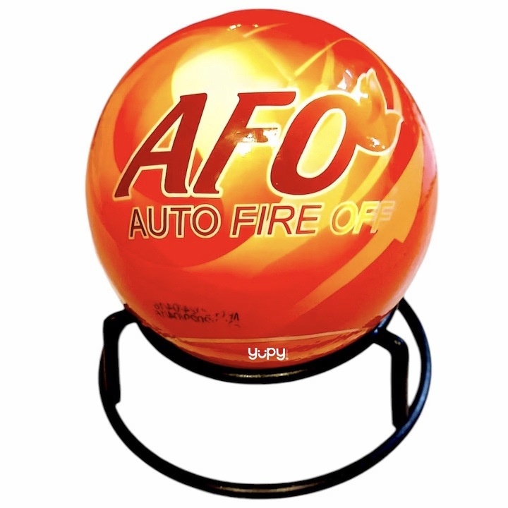 Bila stingator, 20 cm, cu suport, pudra anti foc 0, 5 kg, timp de reactie 3-5 secunde, Yupy®