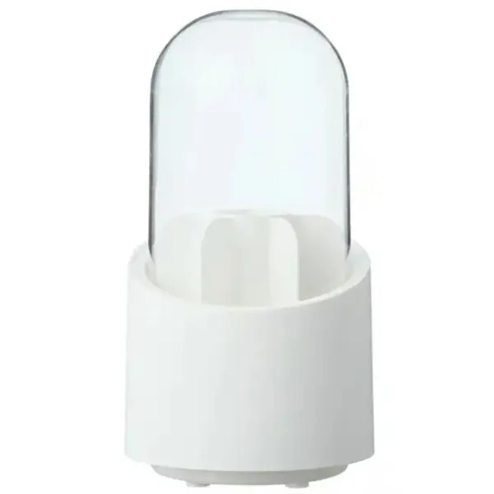 Forgatható smink- és ecsettartó 6 rekesszel