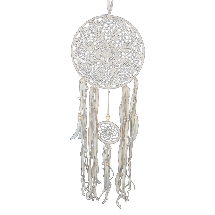 Dream catcher - prinzator de vise din material textil 21×80 cm