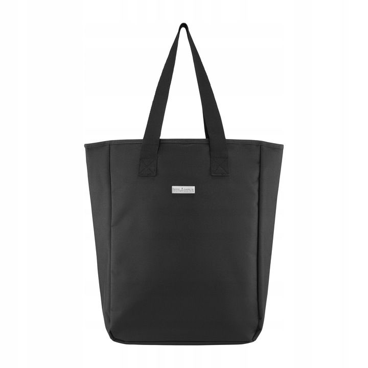 Geanta mare de dama, shopper, 30x40, negru, Hilanke