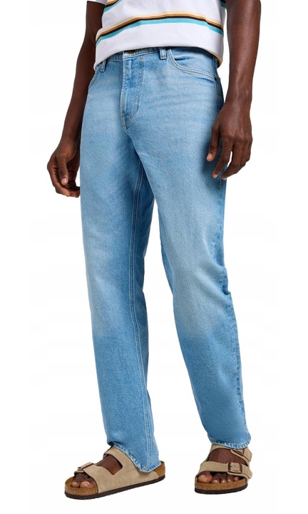 Farmer, Lee, West, Pamut/Elasztan, Kék