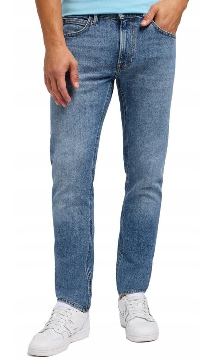 Blugi Lee Luke Slim Tapered Country Road, albastru, W33-L34, bumbac/elastan, Albastru