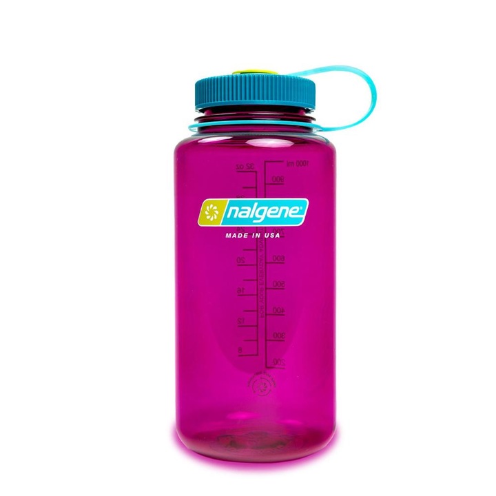 Бутилка за вода Nalgene Everyday Wide Mouth 1L, лилава, 180g