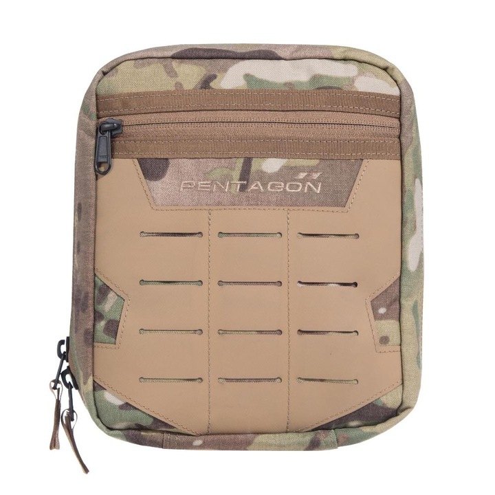 Geanta tactica EDC 2.0 MC ,Pentagon, Nylon, 2.3 l, 18x22x6cm, Camuflaj