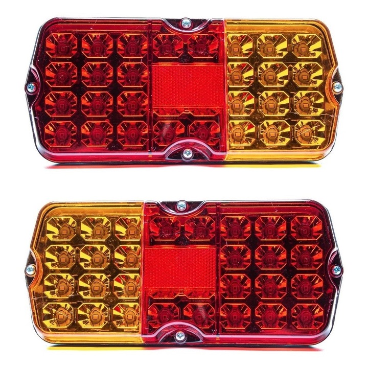 Set Stopuri LED cu 3 functii Stop, Semnalizare si Pozitii, 22,5 cm, 12V