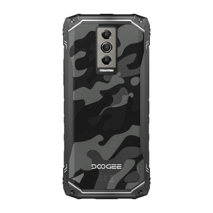 Мобилен телефон DOOGEE Blade 10, 9GB RAM, 128GB, 6.56" HD+, 16MP камера, IP68, 5150mAh батерия, две SIM карти, сив