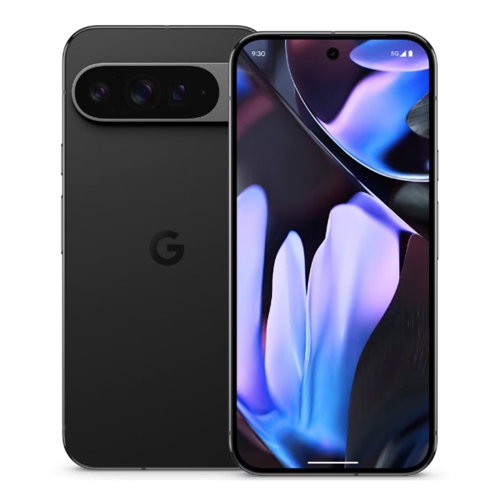 Смартфон Google Pixel 9 Pro XL, 16GB RAM, 512GB, 5G, Черен, 6.75 инча